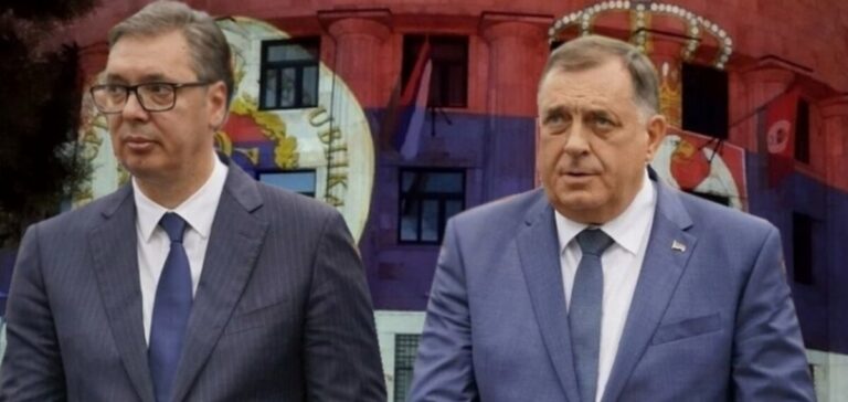 Milorad Dodik, Aleksandar Vučić,