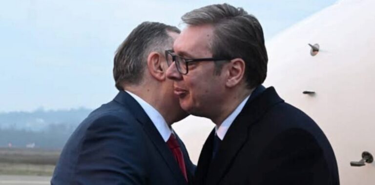 Milorad Dodik, Aleksandar Vučić,