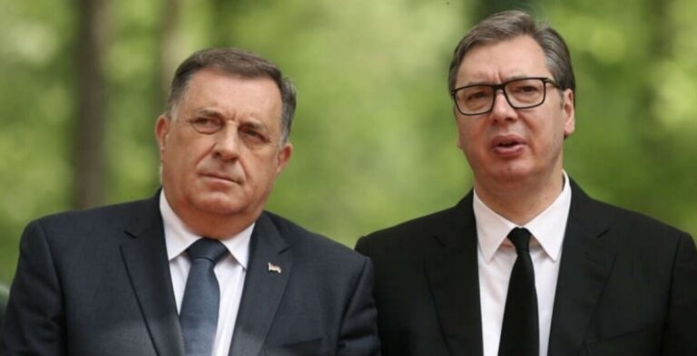 Milorad Dodik, Aleksandar Vučić,