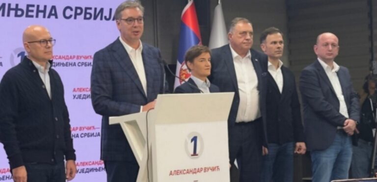 Aleksandar Vučić, Milorad Dodik,