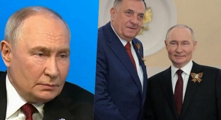 Milorad Dodik, Vladimir Putin,
