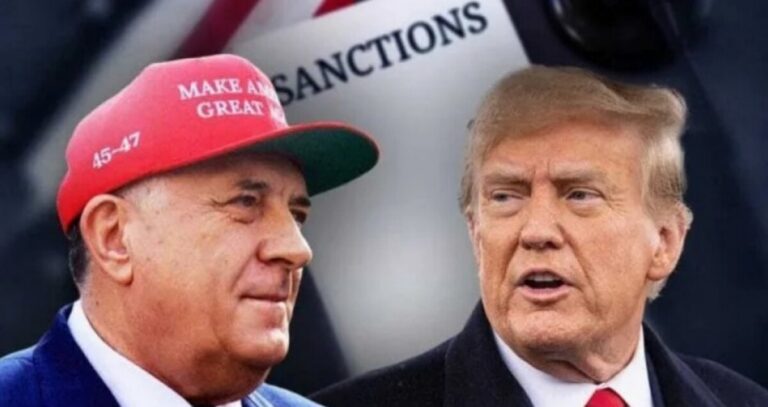 Milorad Dodik, Donald Tramp,