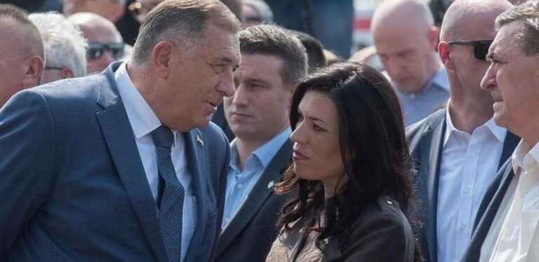 Milorad Dodik, Sanja Vulić,